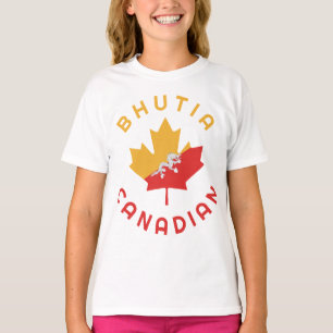 Camiseta Raízes de Bhutia Canadense