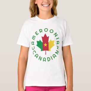 Camiseta Raízes de Camarões canadenses