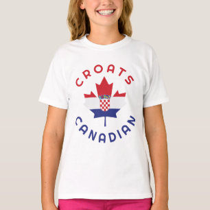 Camiseta Raízes de Croatas Canadenses