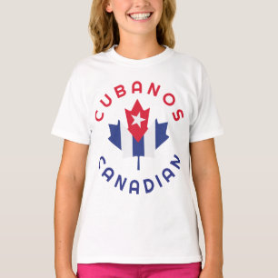 Camiseta Raízes de Cubanos Canadenses
