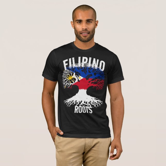 CAMISETA RAÍZES DE FILIPINO (Frente Completa)