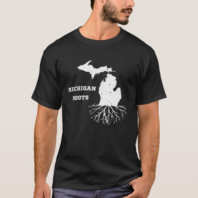 Camiseta Raízes de Michigan (Frente)