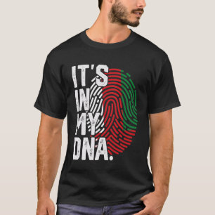 Camiseta Raízes de Omã Bandeira Impressão Digital Gráfica P