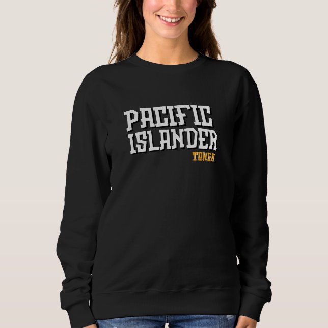 Camiseta Raízes de Tongan Pacific Islander (Frente)