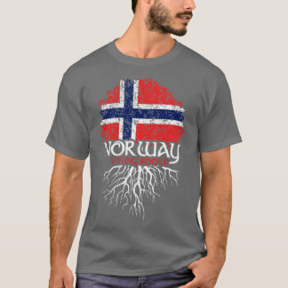Camiseta Raízes de Viking da Noruega