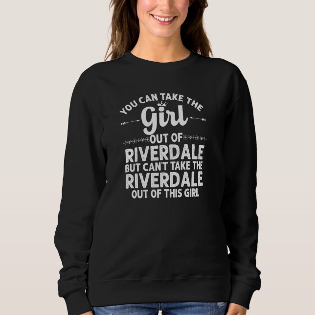 Camiseta Raízes Engraçadas De Riverdale Ga Georgia (Frente)