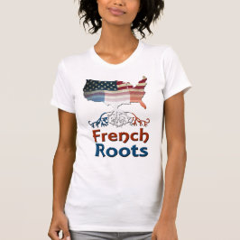 Camiseta Raízes Francesas Americanas