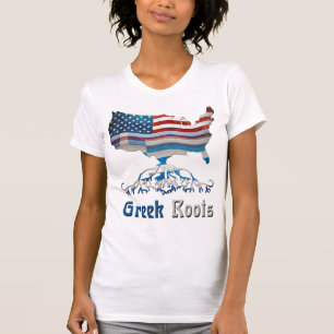 Camiseta Raízes Gregas Americanas