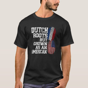 Camiseta raízes holandesas, mas cultivadas nos Países Baixo