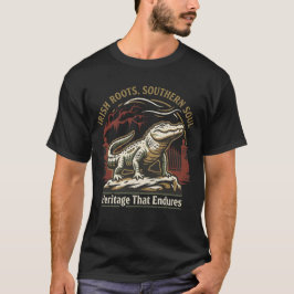 Camiseta Raízes Irlandesas Alma Sulista Jacaré