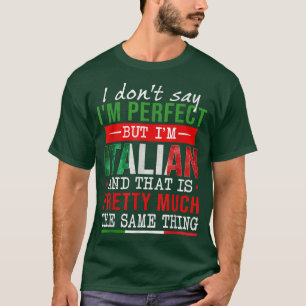 Camiseta Raízes Italianas Mas Eu Sou A Itália Engraçada Cul