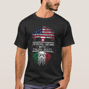 Camiseta Raízes italianas Nasceres Americanas
