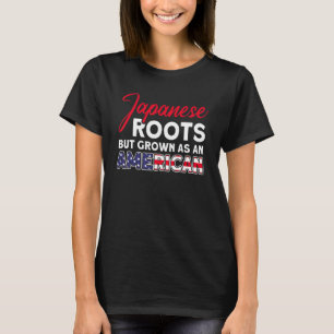 Camiseta Raízes Japonesas Mas Cresceram Como Japano America