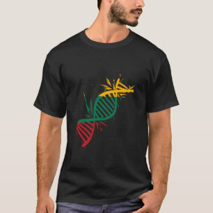 Camiseta Raízes lituanas DNA Molécula de Orgulho lituano Li