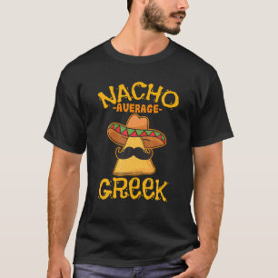Camiseta Raízes Médias de Herança Grega Nacho