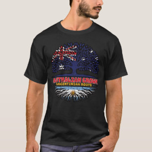 Camiseta Raízes na Austrália Argentina australiana