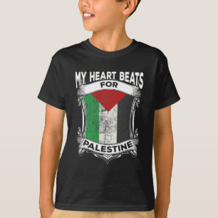 Camiseta Raízes Palestinianas do Coração da Palestina pa