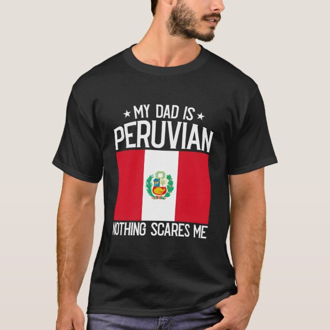 Camiseta Raízes Peruanas Patrimônio Peruano Para (Frente)
