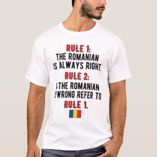 Camiseta Raízes romenas Romênia Bandeira Patrimônio Rome