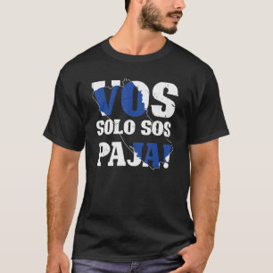 Camiseta Raízes Salvadorianas Vos Solo Sos Paja El Salvador