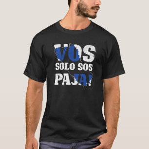 Camiseta Raízes Salvadorianas Vos Solo Sos Paja El Salvador