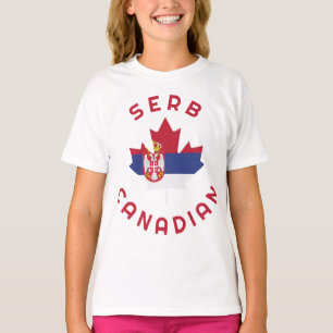 Camiseta Raízes sérvias canadenses