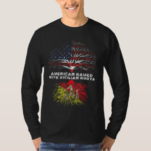 Camiseta Raízes sicilianas Raízes Americanas