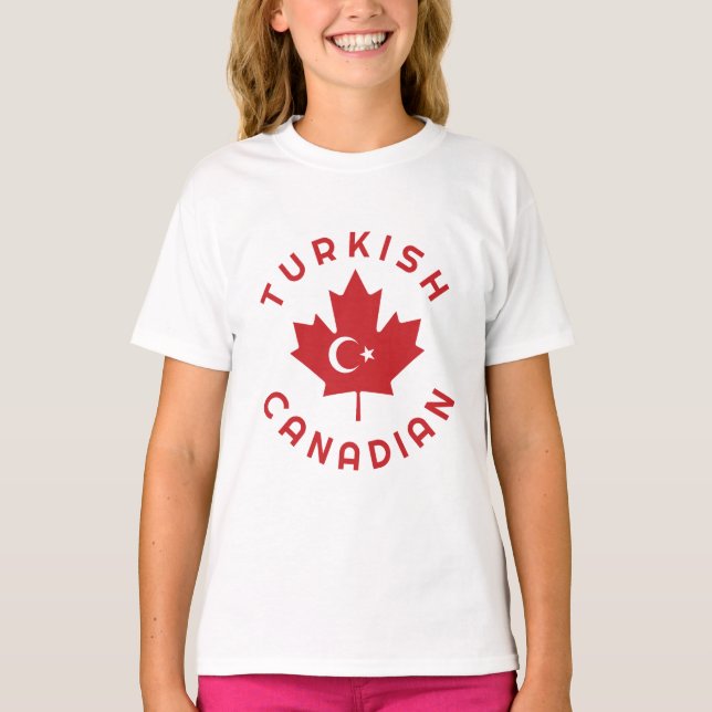 Camiseta Raízes Turcas Canadenses (Frente)