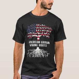Camiseta Raízes Viking Cultivadas Americanas