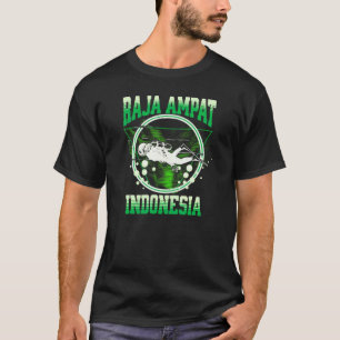 Camiseta Raja Ampat Indonésia Mergulho em West Papua