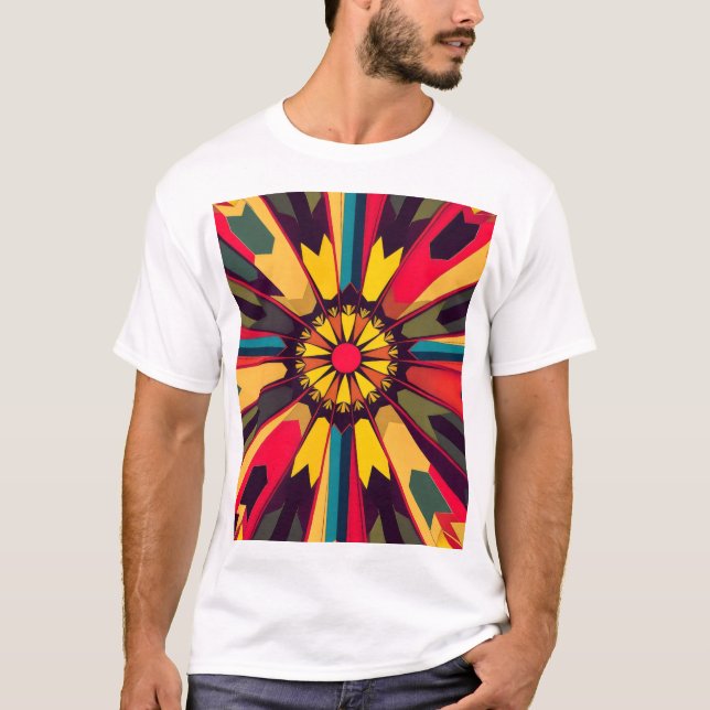 Camiseta rajadas retrorreflectoras com vibração (Frente)