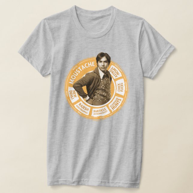 Camiseta Rajesh Info Graphic (Postura )