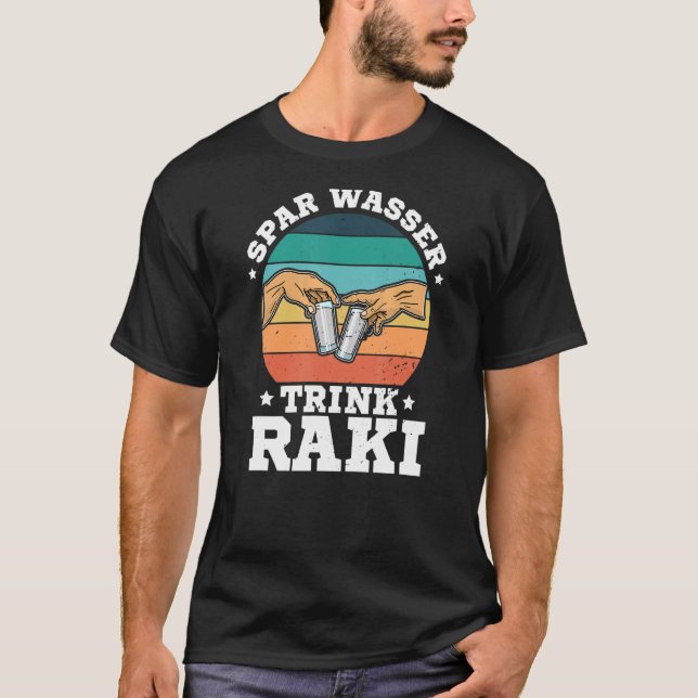 Camiseta Raki Turkey Summer Liquor Alcohol Turkish Drinker  (Frente)