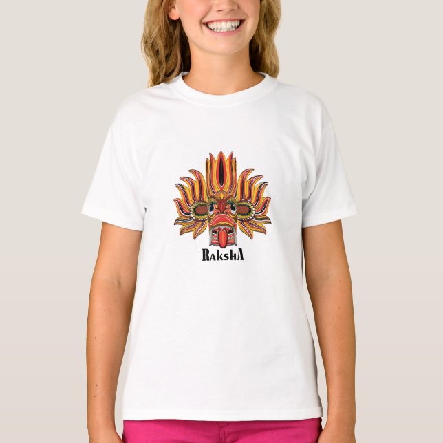 Camiseta Raksha Mask (Frente)