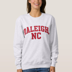 Camiseta Raleigh NC Varsity Block Letter Design - Cidade Ne