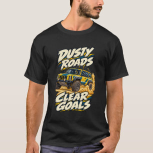 Camiseta Rali Safari Estradas Poerentas Metas Claras