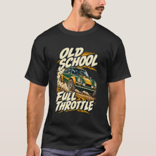 Camiseta Rali Vintage Old School Acelerador Máximo