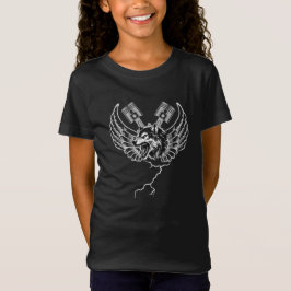 CAMISETA RALLY DE MOTOCICLETAS STURGIS  LOBO CICLISTA ESTRA