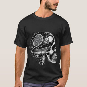 Camiseta Rally de Tênis de Caveira
