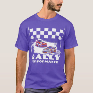 Camiseta Rally Performance Motorsport Racing Car vintage fa