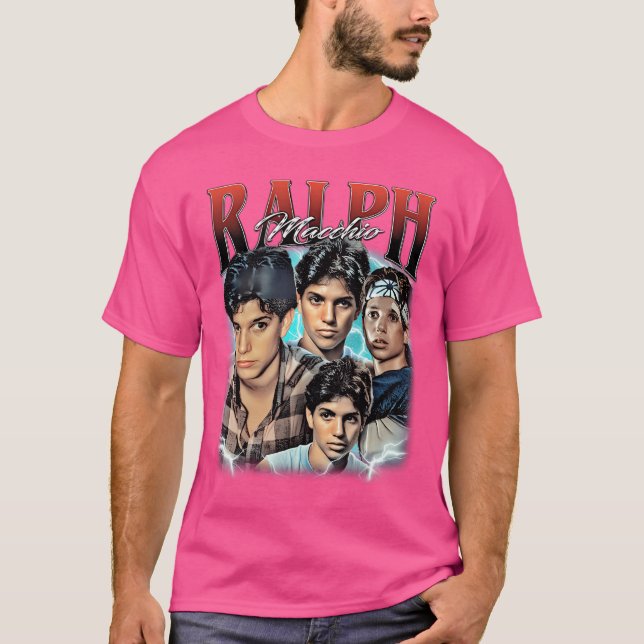 Camiseta Ralph Macchio Bootleg Tshirt Vintage (Frente)