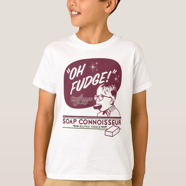 Camiseta Ralphie Parker - Soap Connoisseur (Frente)