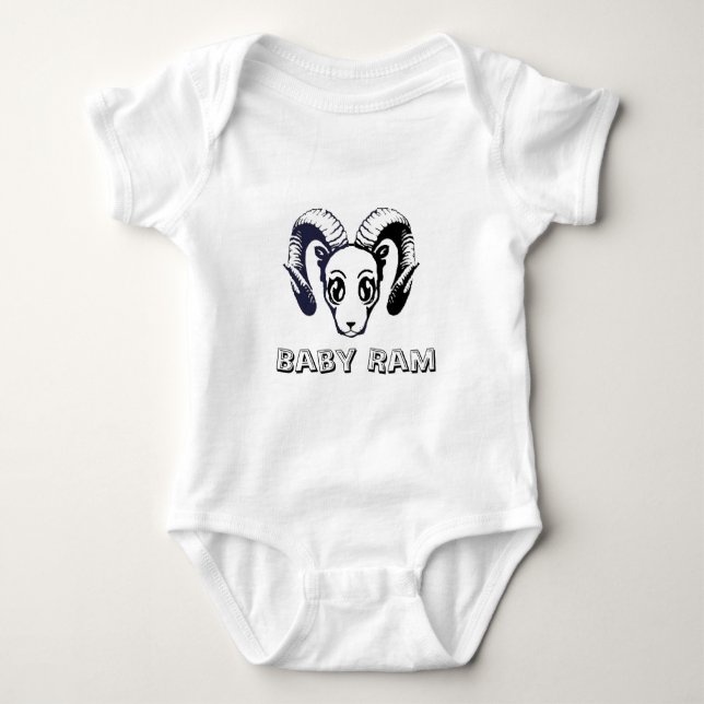 Camiseta Ram do bebê: A coleção da ram (Frente)
