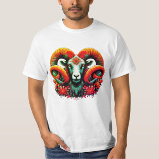 Camiseta Ram Espírito - Cavalos Florais e Sabedoria da Terr