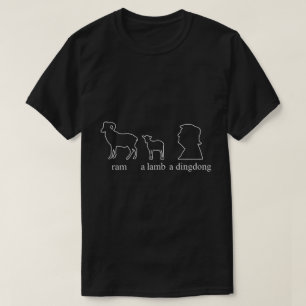 Camiseta Ram Lamb Dingdong - Meme Engraçado