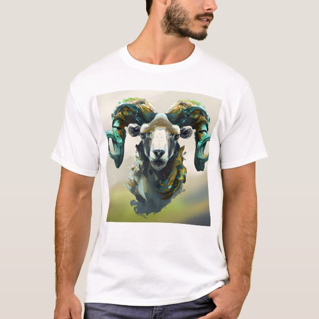 Camiseta Ram pintado (Frente)