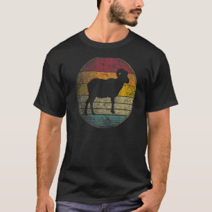 Camiseta Ram Sheep Goat Gif Retro Style Vintage 70s 80s 90s