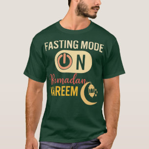 Camiseta Ramadan Fasting Fashion Sobre Felizes Muçulmanos R