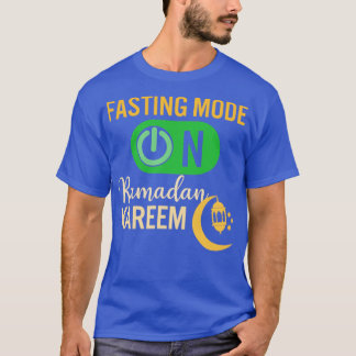 Camiseta Ramadan Fasting Fashion Sobre Felizes Muçulmanos R