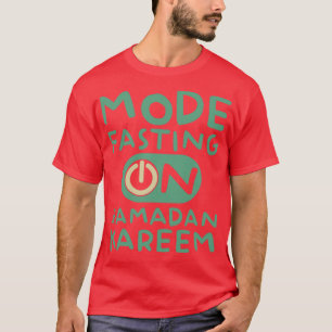 Camiseta Ramadan Fasting Fashion Sobre Felizes Muçulmanos R